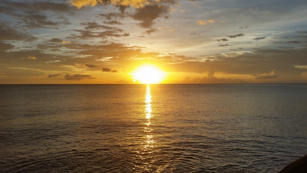 coucher de soleil